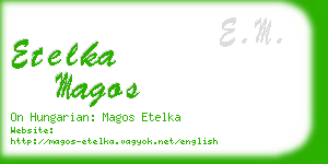 etelka magos business card